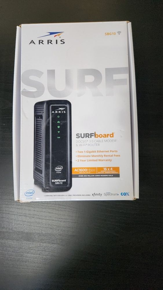 Arris SBG10 Modem/Router