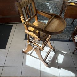 Antique High Chair