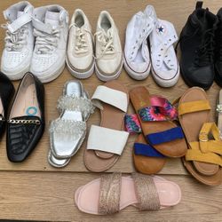 Air Force ones converse, puma, work shoes, sandals, Women’s Size 6 9 10 