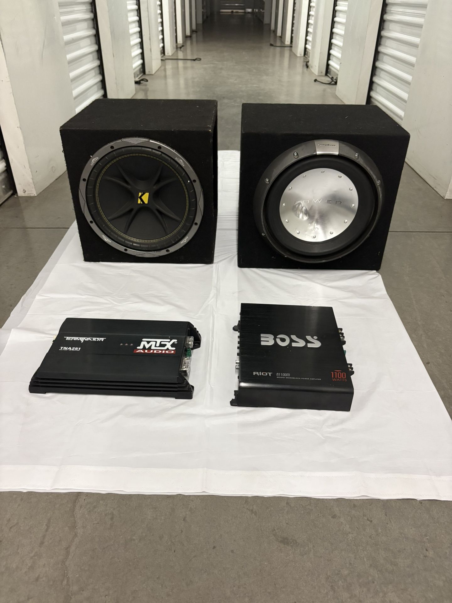 Car Amp/subwoofer