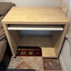 IKEA Student Computer Desk on Wheels
