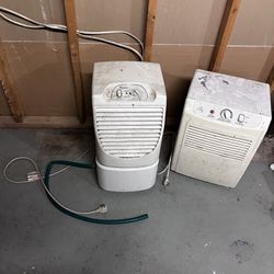 Dehumidifier Two Units 
