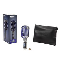 Shure Super 55 Vocal Microphone Supercardioid Dynamic Vintage-Style Mic