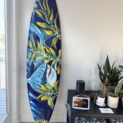Handcrafted & Painted Surf Board 