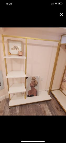 Rolling Clothes Racks 