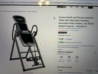 Innova Health Inversion Table