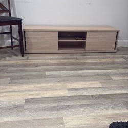 wooden entertainment center 