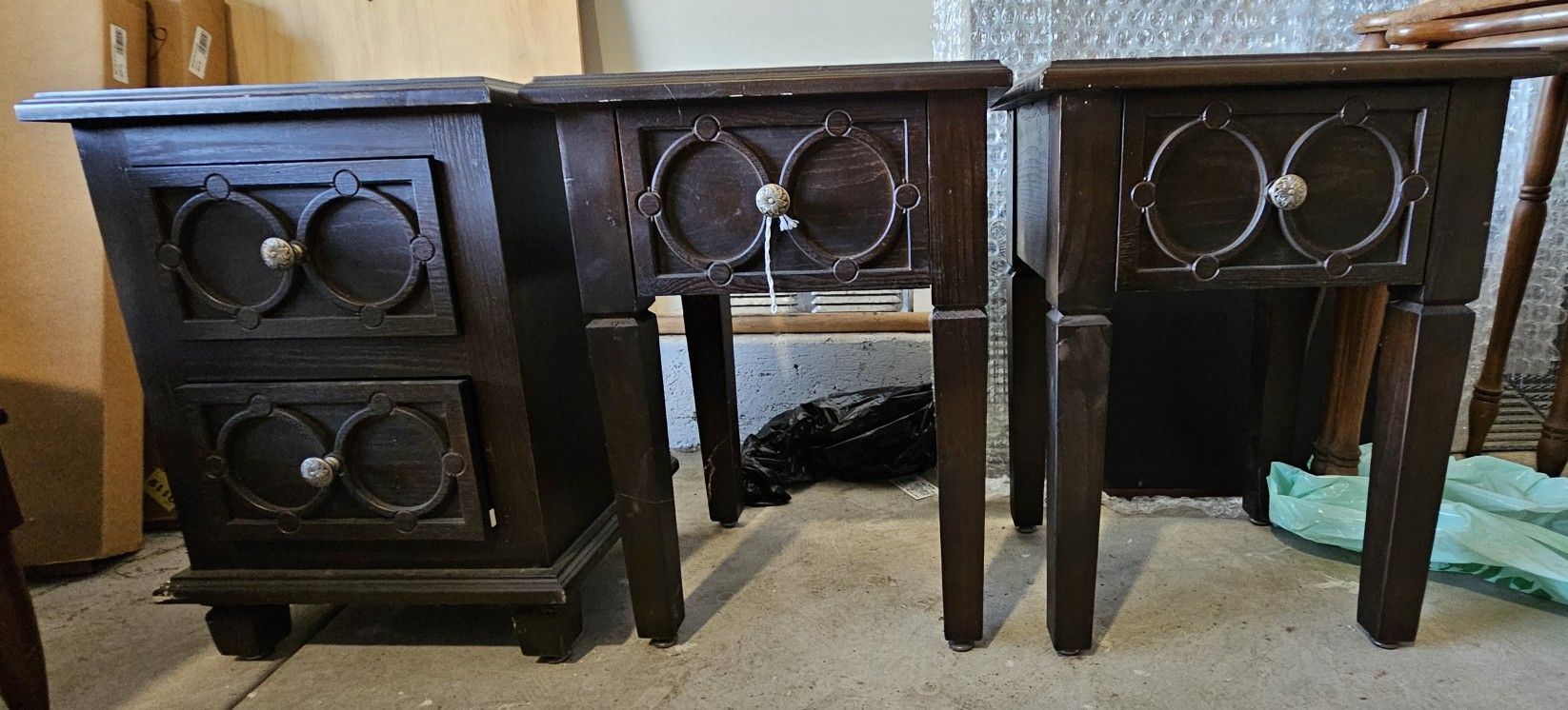 4 End Tables Or Bedside Tables