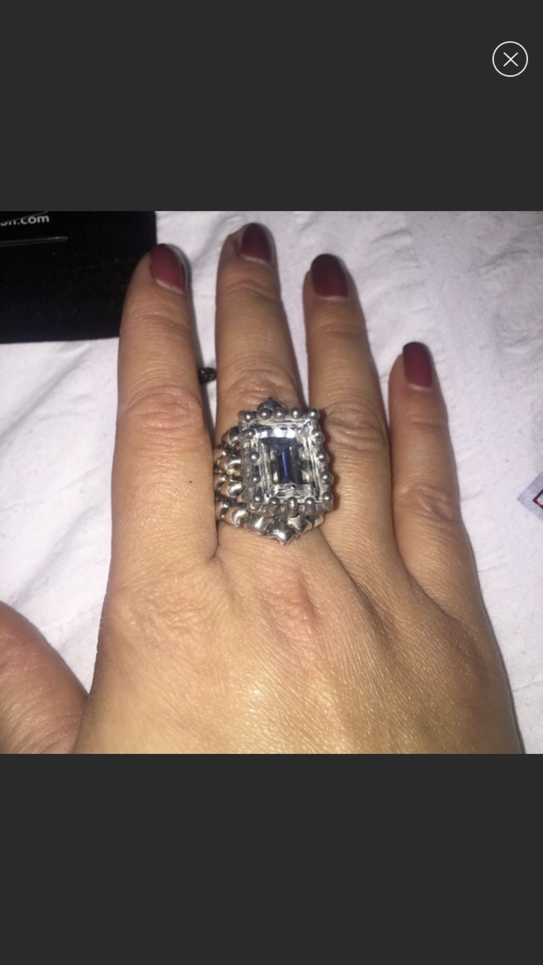 Sergio GutiƩrrez liquid metal ring