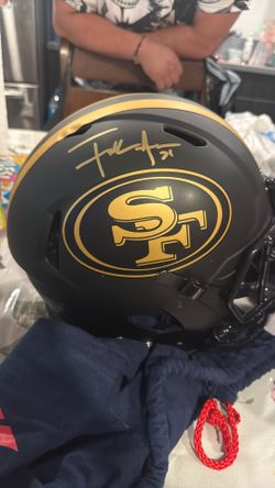 Signed Frank Gore Helmet