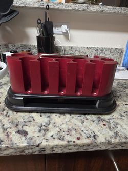 Vintage poker chip caddy