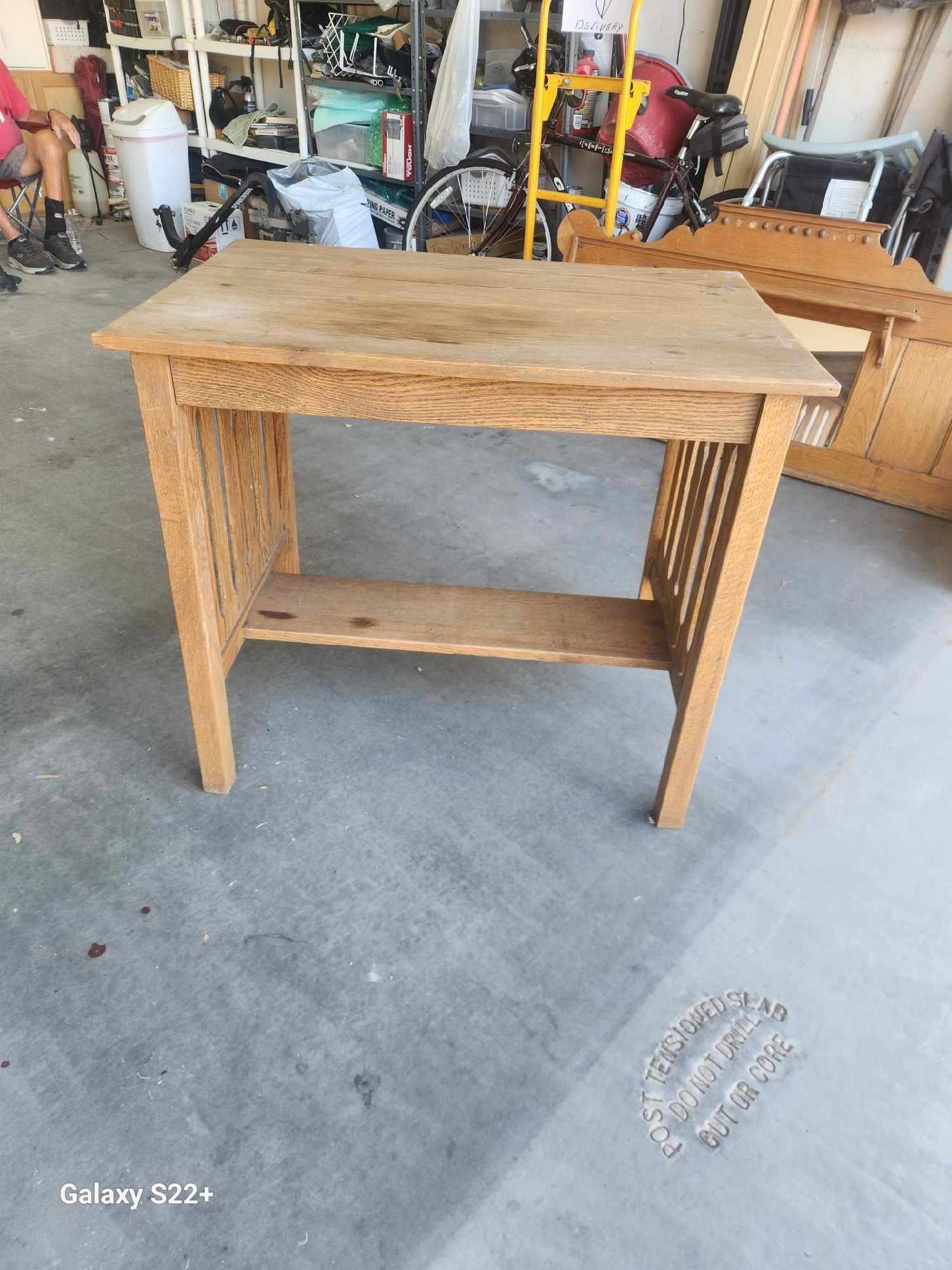 Wooden Library Table