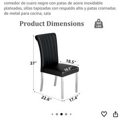 2 Sillas Para Comedor 