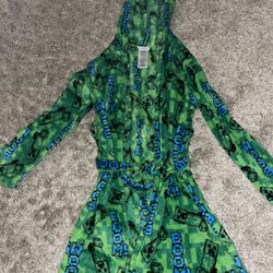 Minecraft Robe Kids Size 10