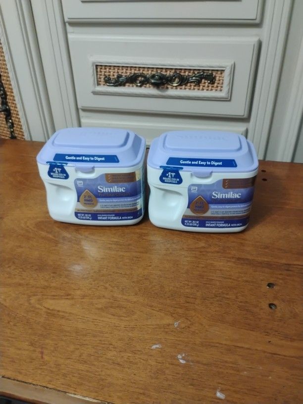 Similac Pro-Total Comfort baby Formula Lot Of 2