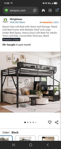 Queen Loft Bedframe