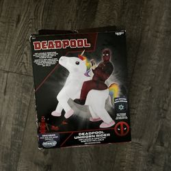 Deadpool Unicorn Rider Inflatable Costume