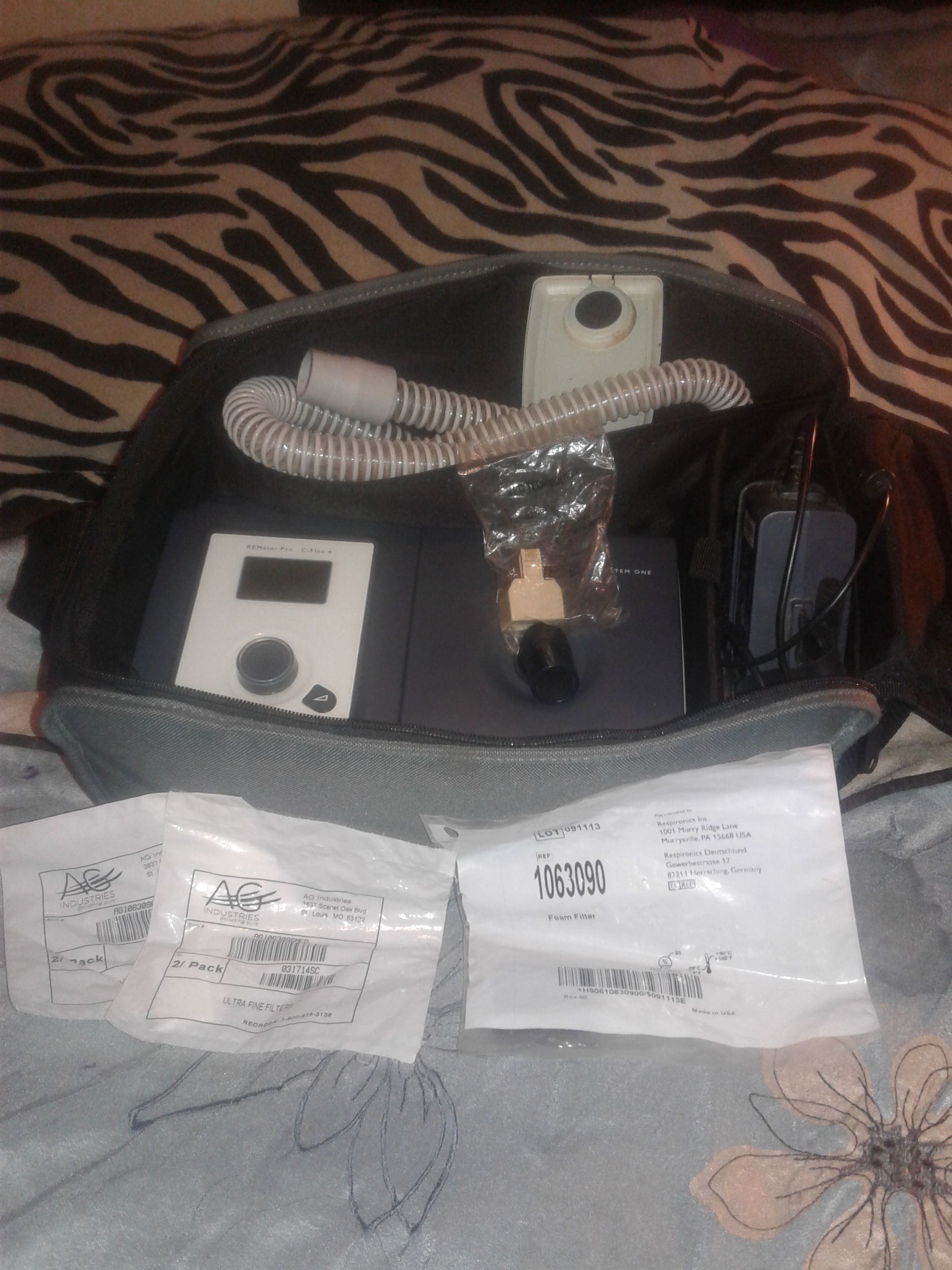 Philips Respironics CPAP machine remstar Pro c-flex Plus system one