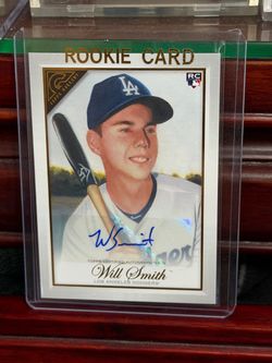 2019 TOPPS GALLERY AUTOGRAPH WILL SMITH ROOKIE