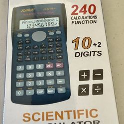 NIB JOINUS Scientific Calculator Model JS-82MS-A, China