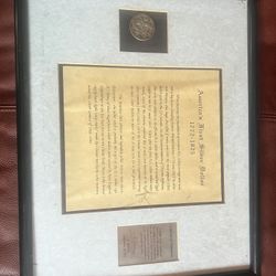 America’s First silver Dollar 1(contact info removed)