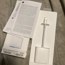 Apple Camera Adapter New