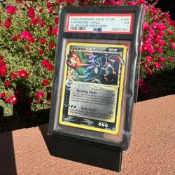 Pokemon PSA 1 Gold Star Charizard