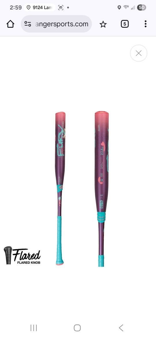 2025 AXE Fury 12" End Loaded USSSA Slowpitch Softball Bat