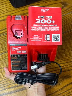 Milwaukee M12/M18 Charger 🔌 Brand New.!