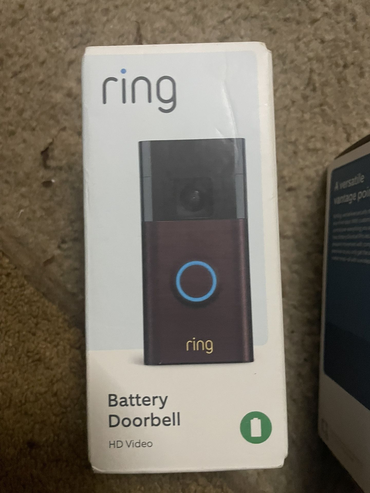 Ring Battery Doorbell HD New In Sealed Box