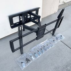 $45 (New in box) Full motion 37”-75” tv wall mount swivel tilt vesa 600x400mm, max load 110 lbs