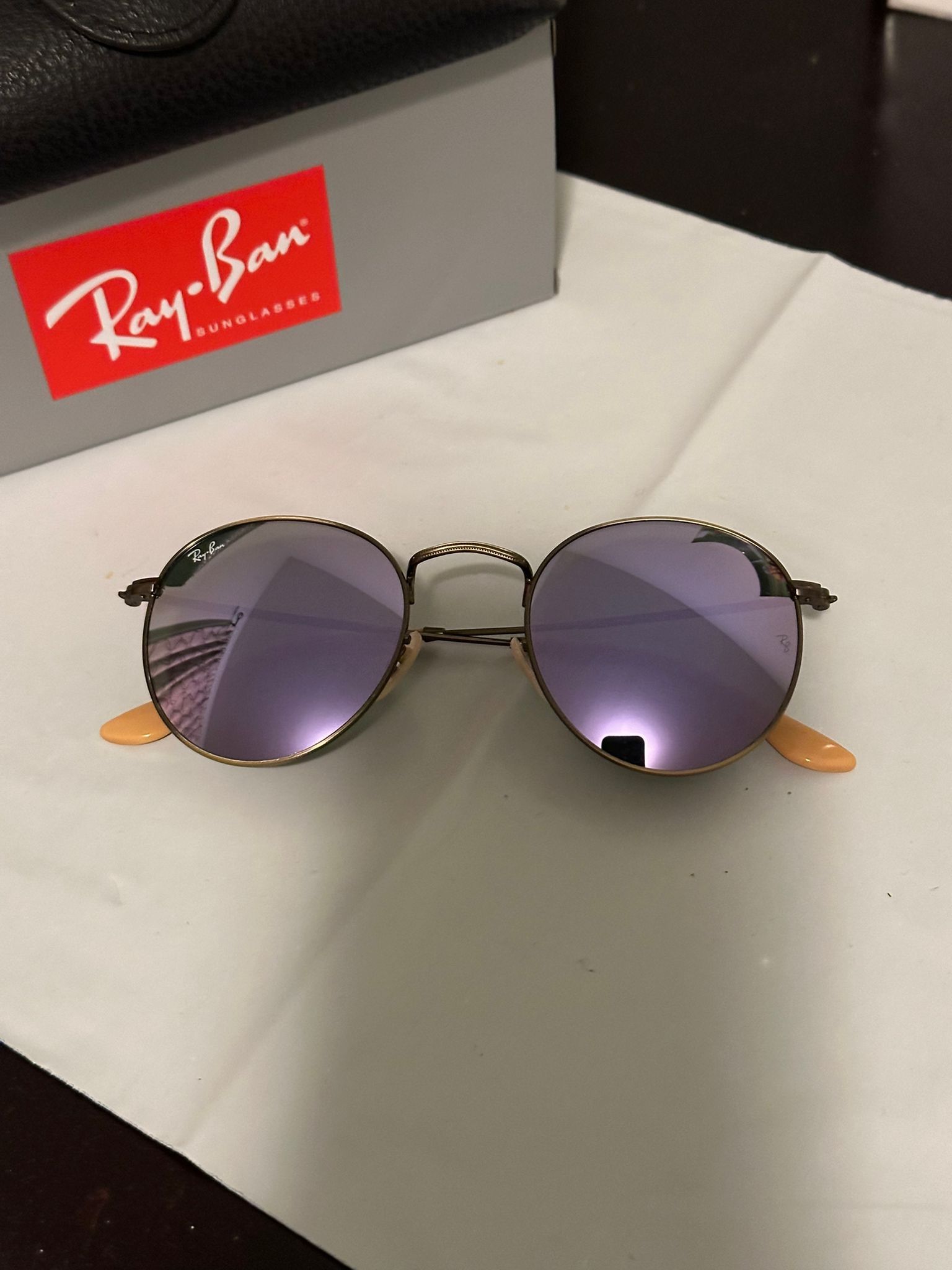 Rayban Round Metal 