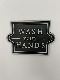 Hearth & Hand With Magnolia Bathroom Sign