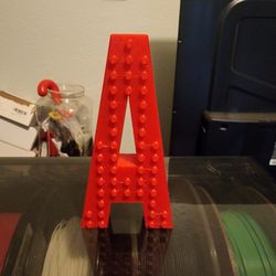 Lego Style Letters