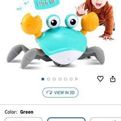 Crawling Baby Crab Toy
