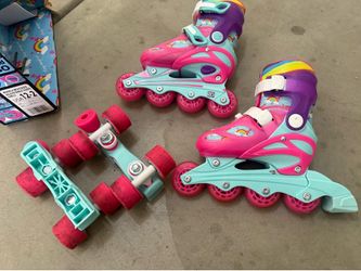 Kids roller 2 in 1  skates / blades