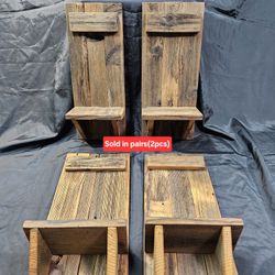 Rustic Mini Shelves Decor (Pair)