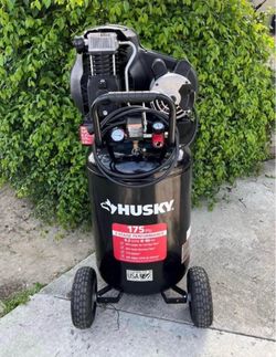 Husky 30 Gal. 175 PSI Oil Lubed Belt Drive Portable Vertical Electric Air Compressor