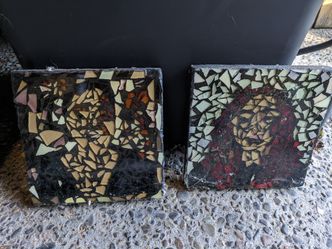 Two Mosaic Art Pieces