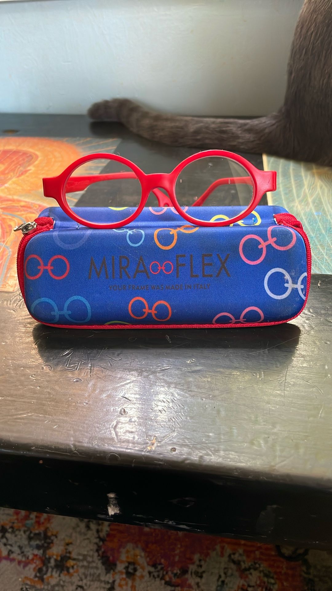 Mira Flex Glasses And Case; Size 4