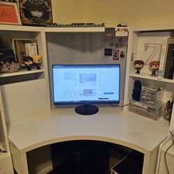 Ikea MICKE Corner Workstation Desk