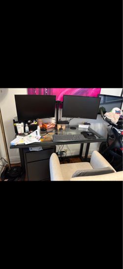Desk - glass