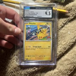 Picachu Graded 9.5!