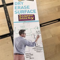 Post-it Dry Erase Surface 8’ x 4’