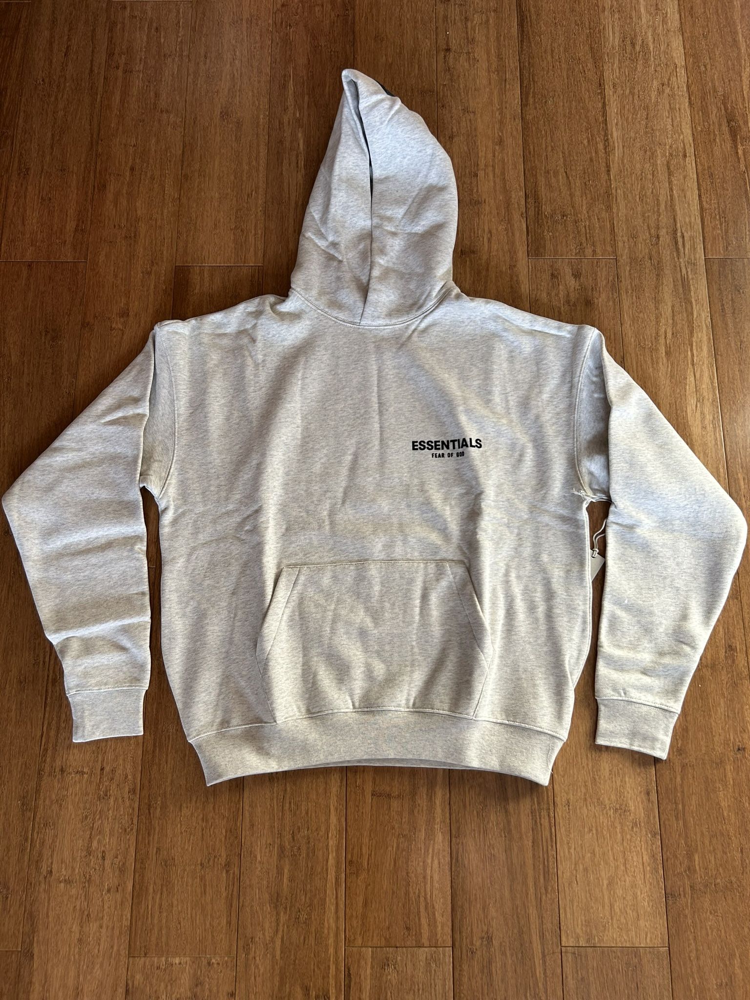 Essentials Light Oatmeal Hoodie