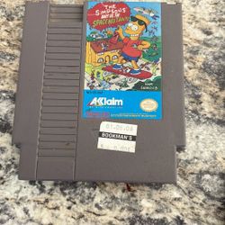 Simpsons Game For NES