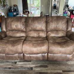 Recliner Sofa And Loveseat Set 