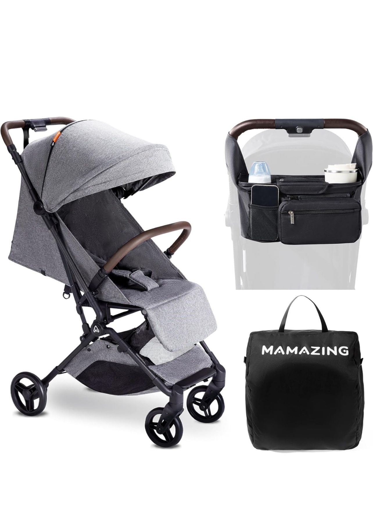 Baby Stroller with Organizer & Cushion, Mom’s Choice Gold Award Winner,
