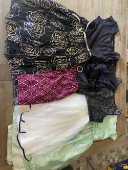 4 Girls Dresses 16 To 20