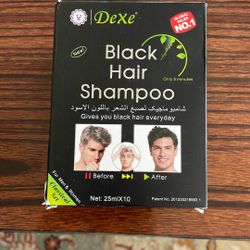 Black hair Shampoo